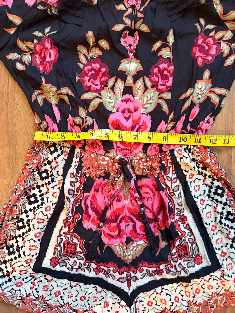 Vtg 90s Angie floral romper - Picture 10 of 14